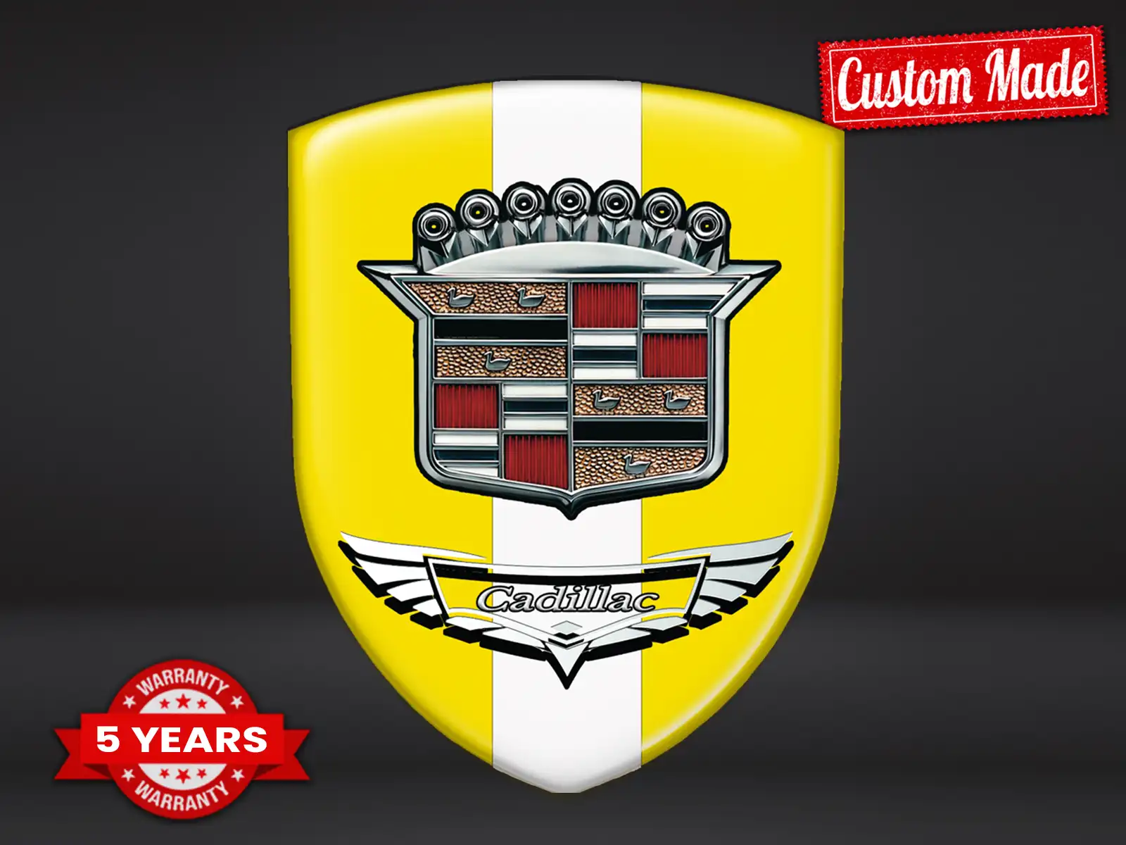 Cadillac Décalcos Vitre Auto Max Résistants Pro Style ST